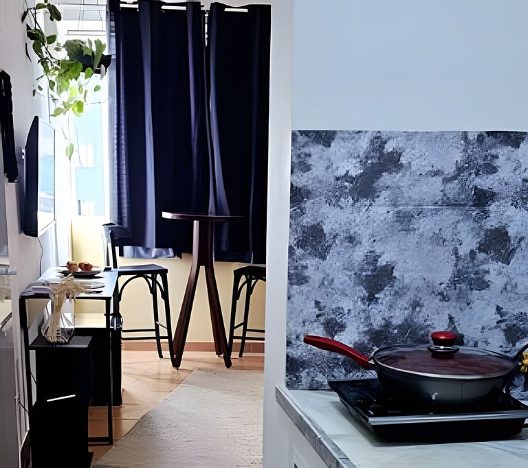 Studio autêntico, centro, garagem & pipoca free