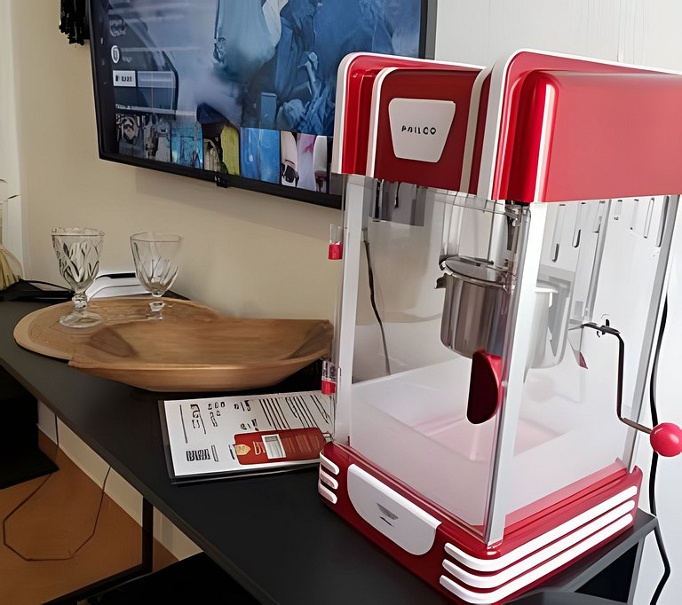 Studio autêntico, centro, garagem & pipoca free