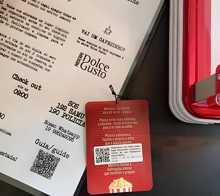 Studio autêntico, centro, garagem & pipoca free