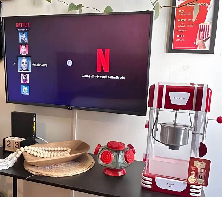 Studio autêntico, centro, garagem & pipoca free