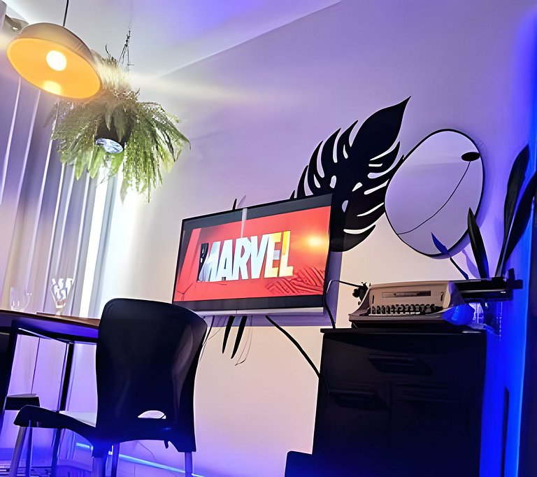 Studio Urban Vintage Vinil | Centro c/ garagem