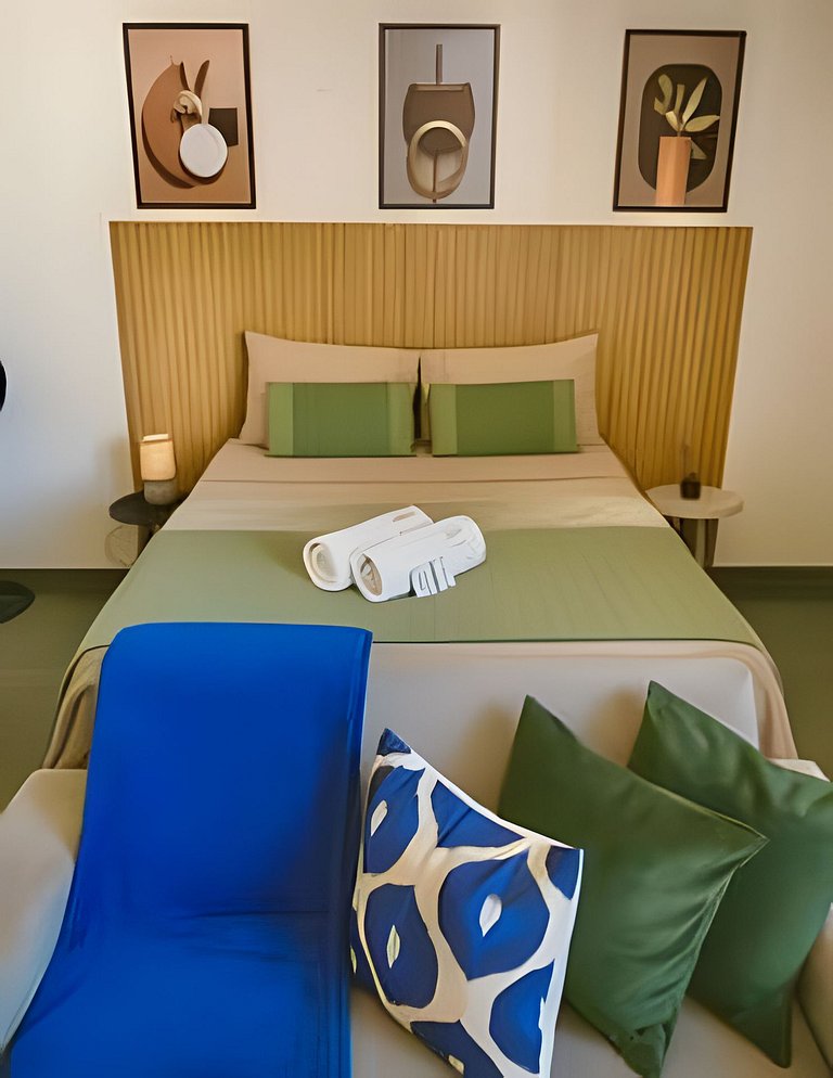 Studio Clean Centro com Vaga