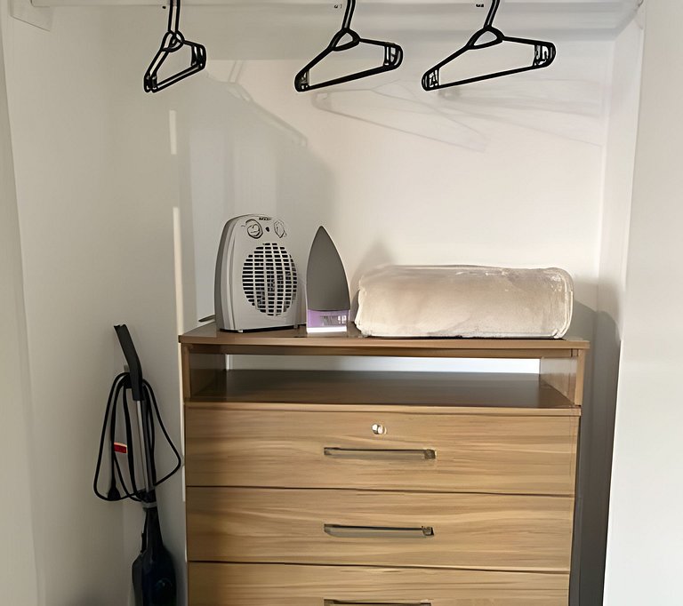 Studio Clean Centro com Vaga