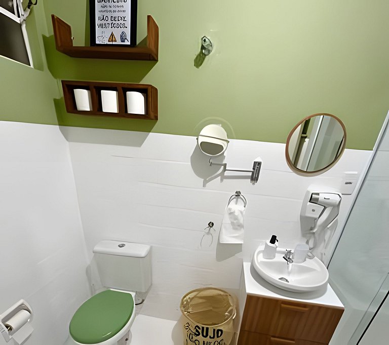 Studio Clean Centro com Vaga