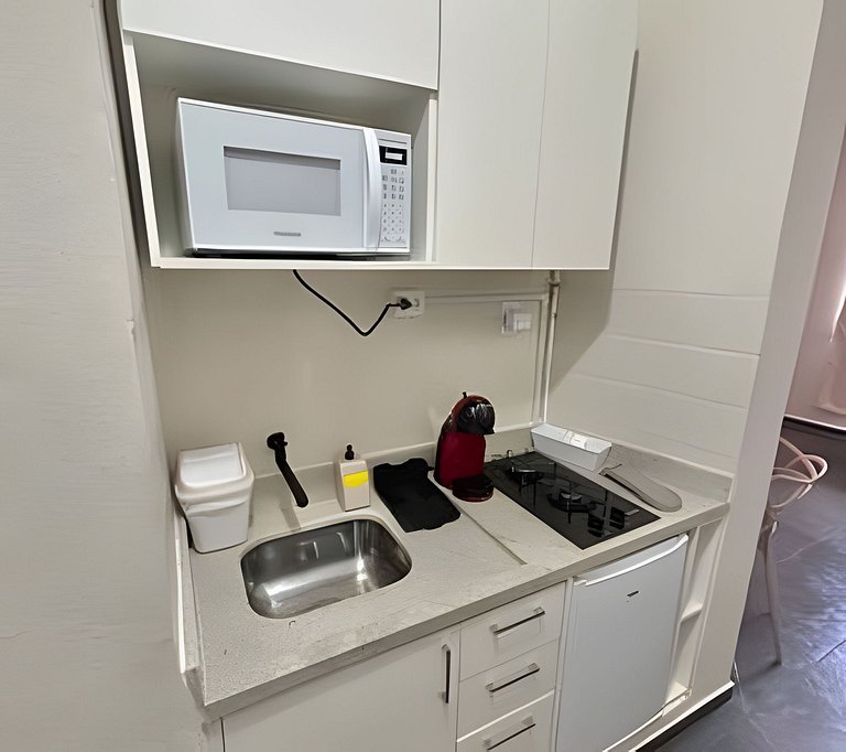 Studio Clean Centro com Vaga