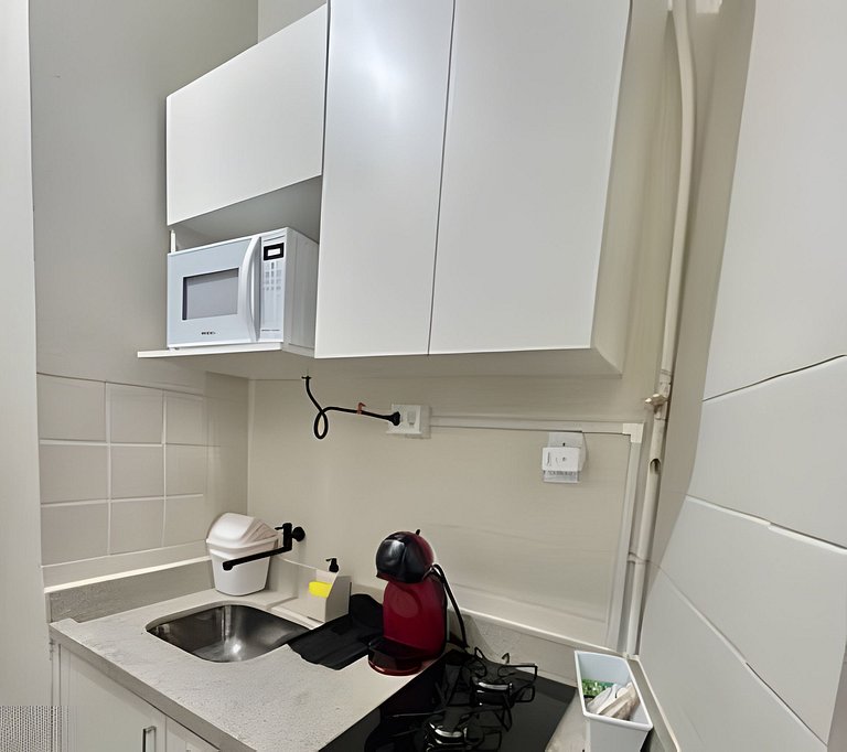 Studio Clean Centro com Vaga