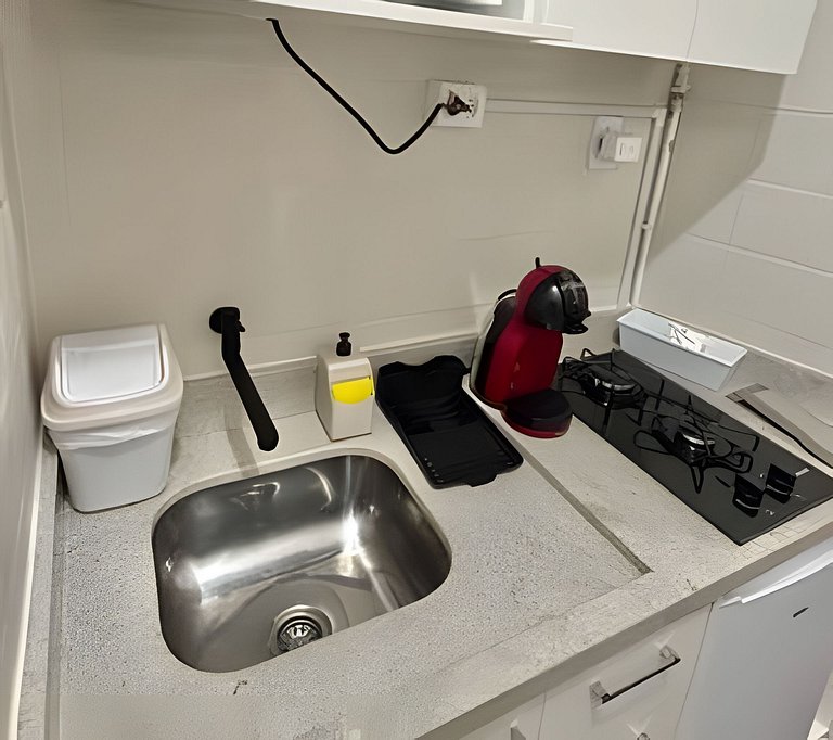 Studio Clean Centro com Vaga