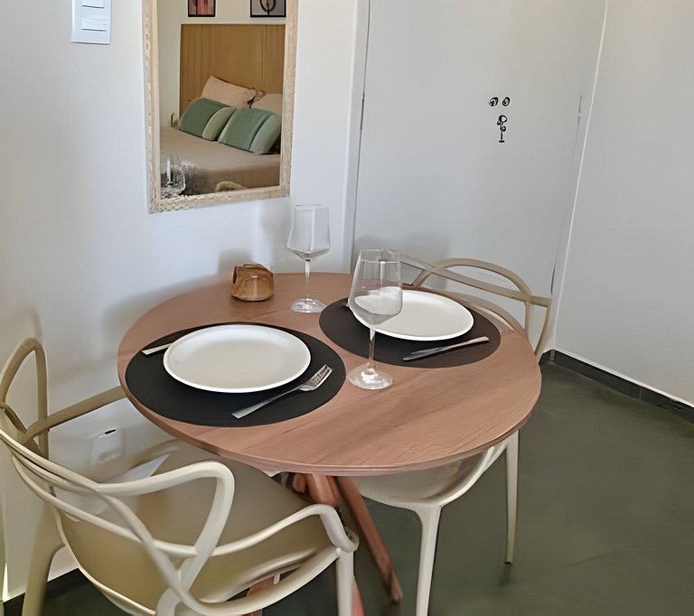 Studio Clean Centro com Vaga