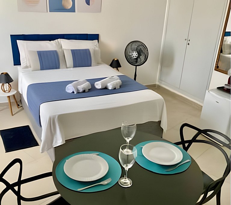 Studio Safira centro com garagem