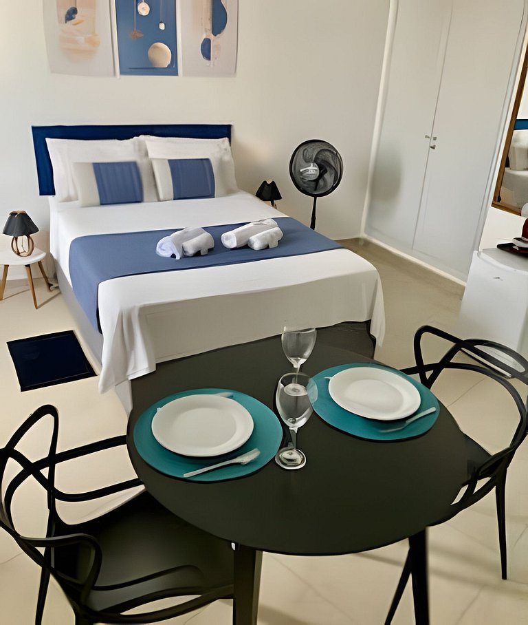 Studio Safira centro com garagem