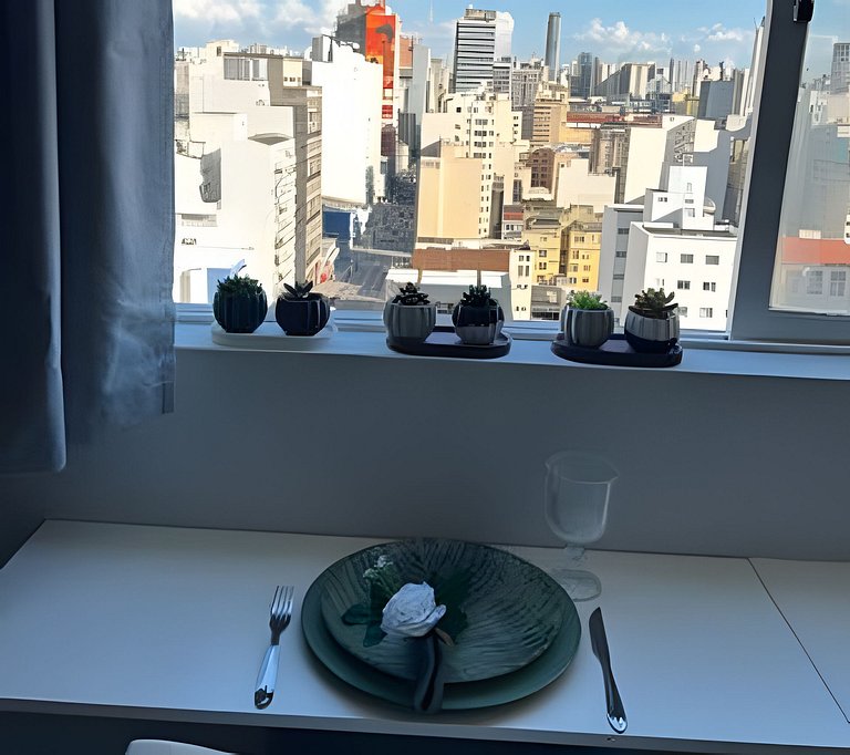 Studio BestView Centro com Vaga