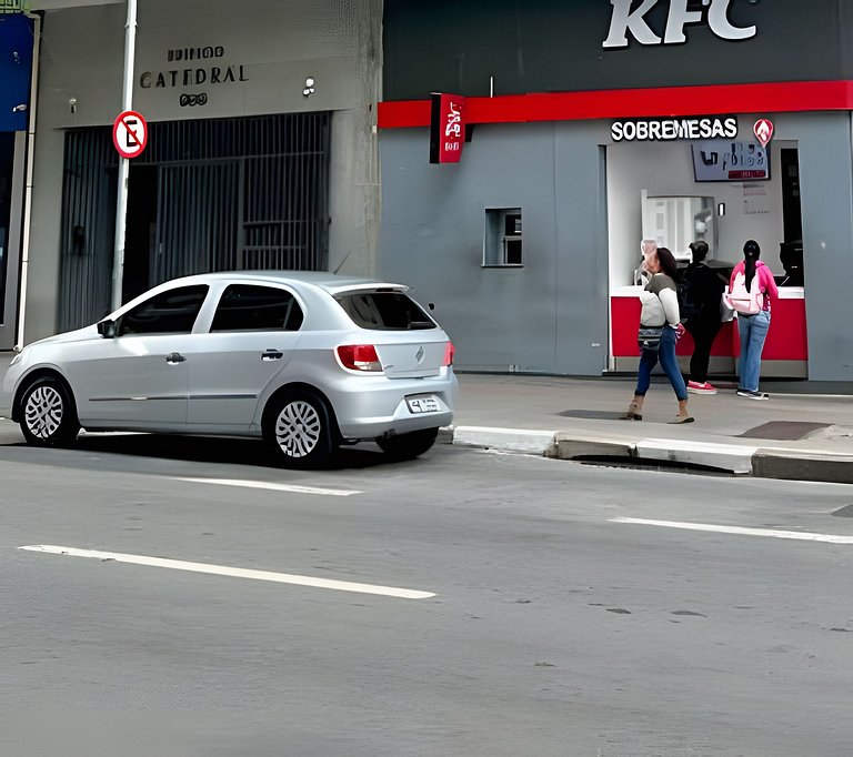 Flat Prime. 3 Dorm. Área Central. Ar condicionado.