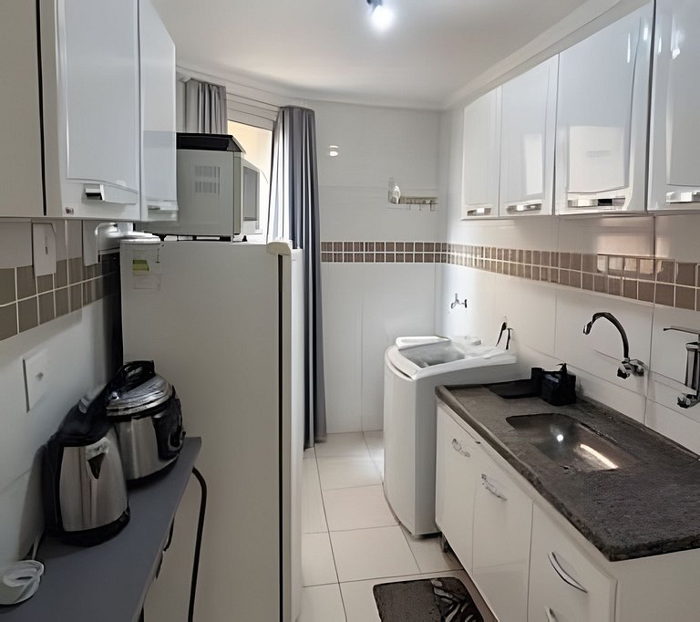 Flat Central com Garagem Campinas