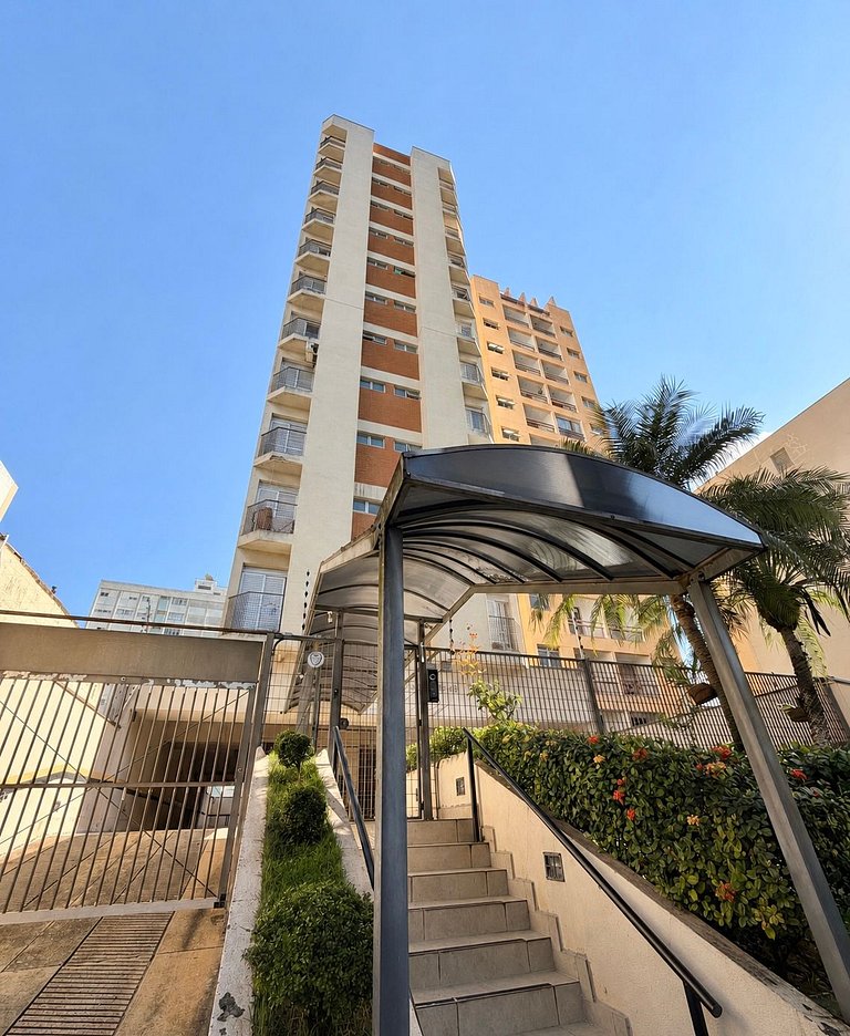 Flat Central com Garagem Campinas